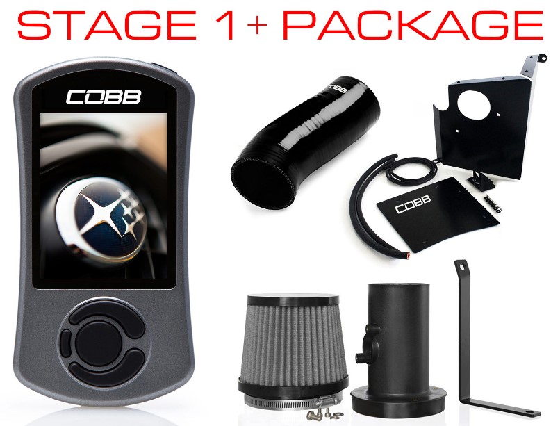 Cobb Stage 1+ Power Package with V3 - Black