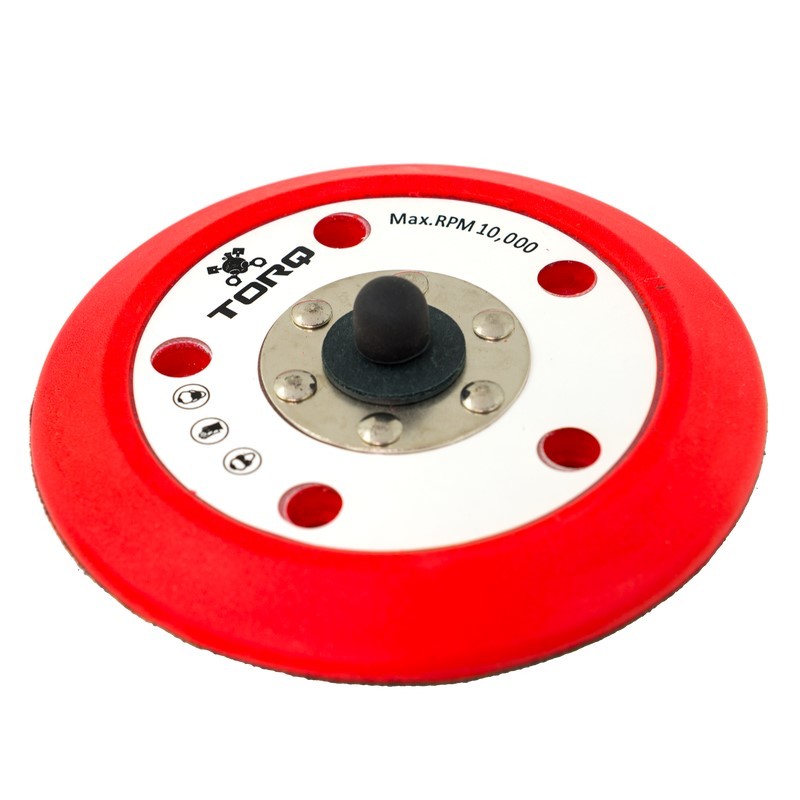 Chemical Guys TORQ R5 Dual-Action Red Backing Plate