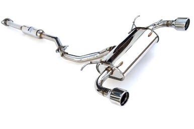 Invidia Q300 Cat Back Exhaust System with Polished Tips