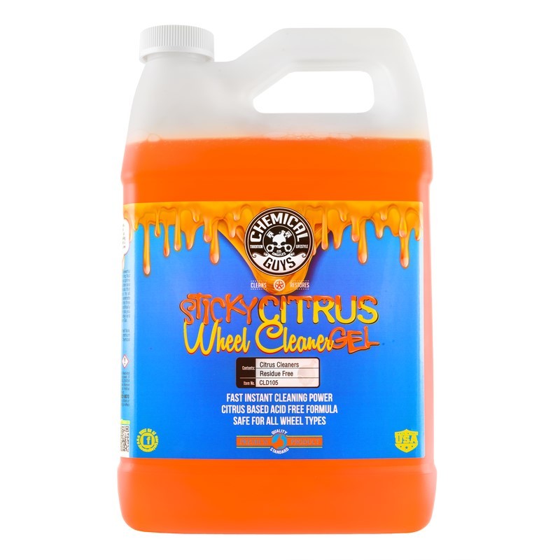 Chemical Guys Sticky Citrus Wheel & Rim Cleaner Gel - 1 Gallon