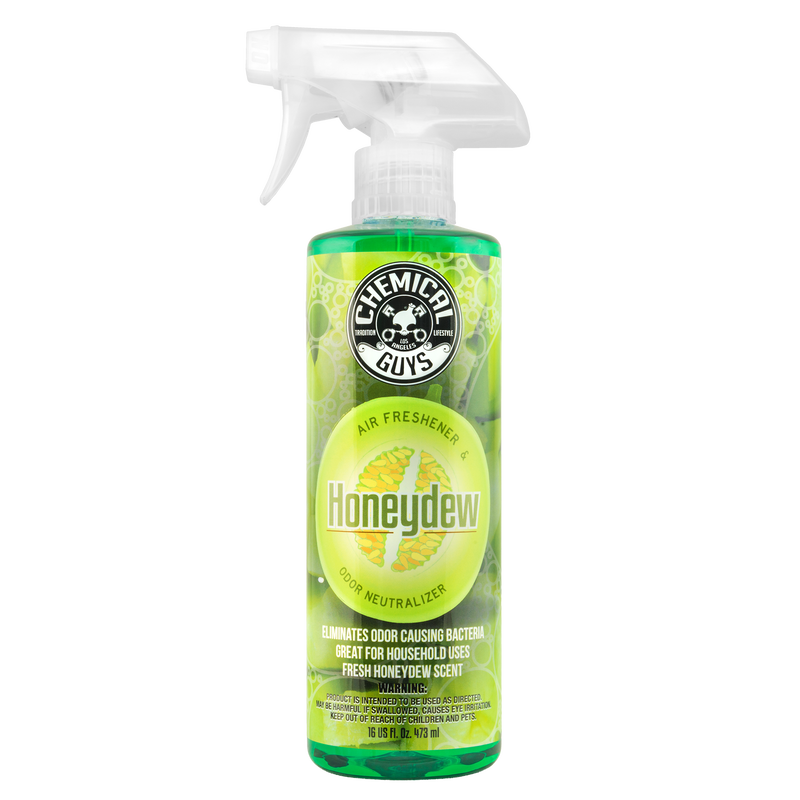 Chemical Guys Honeydew Premium Air Freshener & Odor Eliminator - 16oz