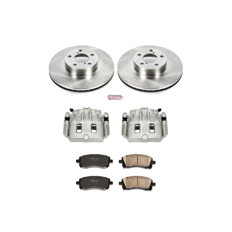 Power Stop Front Autospecialty Brake Kit w/Calipers For 1997-02 Subaru Legacy GT Power Stop Front Autospecialty Brake Kit w/Calipers For 1997-02 Subaru Legacy GT