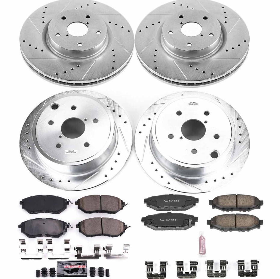 Power Stop Front & Rear Z23 Evolution Sport Brake Kit