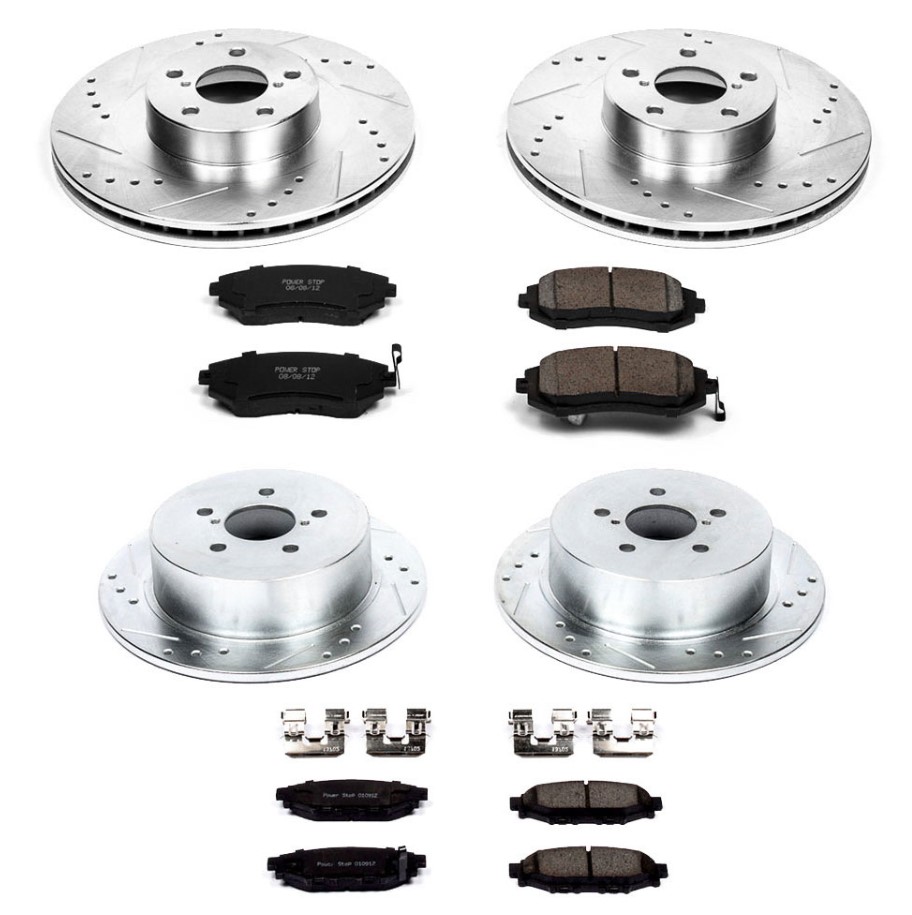 Power Stop Front & Rear Z23 Evolution Sport Brake Kit