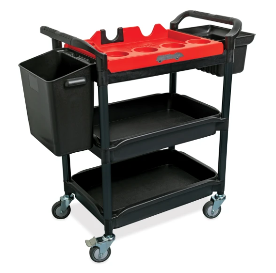 Griots Garage Ultimate Detailing Cart w/ Trays and Bins