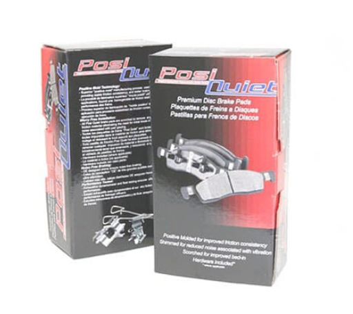 Posi-Quiet Ceramic Brake Pads w/ Shims