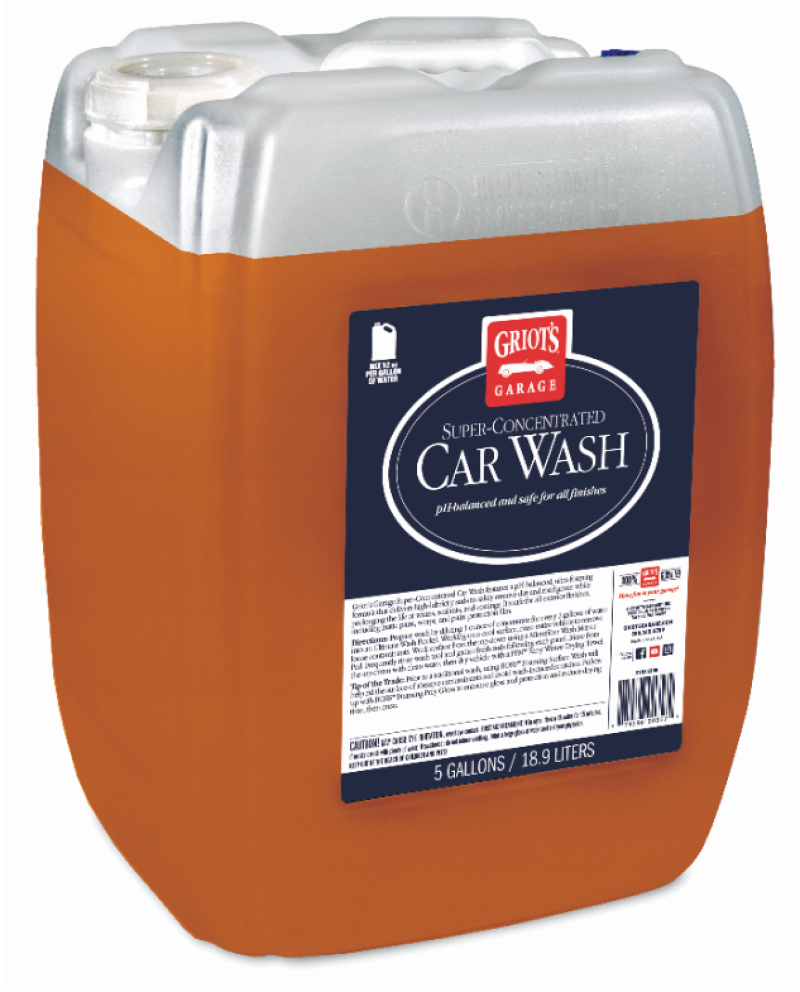 Griots Garage Super Concentrated Car Wash - 5 Gallons