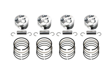 Manley Platinum Series Piston Set For 2015-21 Subaru WRX FA20 DIT (86.50mm)- 632705C-4