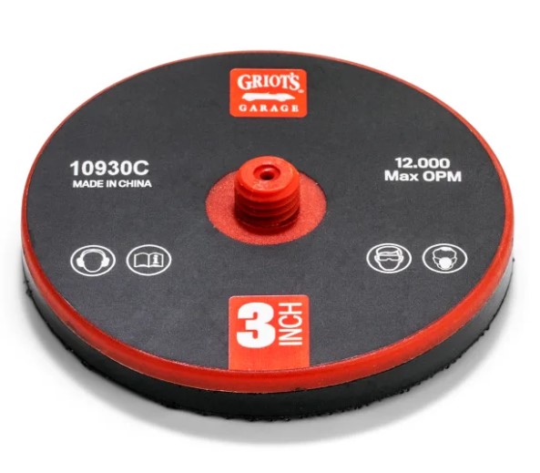 Griots Garage BOSS Micro 3in Backing Plate