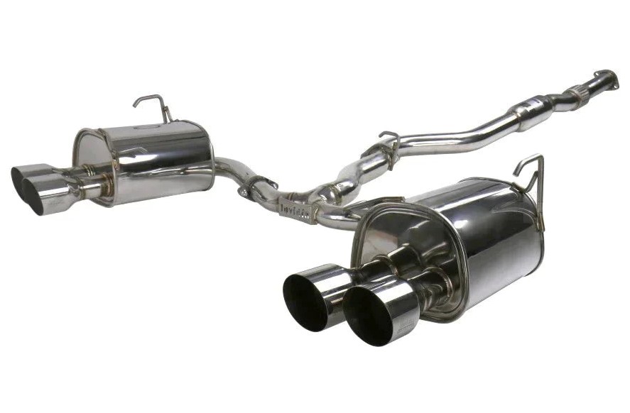 Invidia 2022+ Subaru WRX Q300 Single Layer Stainless Steel Quad Tip Cat-Back Exhaust