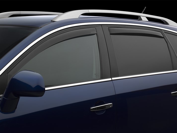 WeatherTech 20-23 Subaru Outback Front & Rear Side Window Deflectors - Dark
