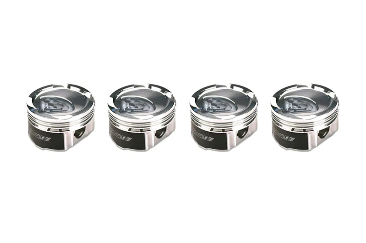 Manley 2013+ Subaru BRZ 86.50mm +.5mm Bore -11.4cc Dish 10.0:1 CR Platinum Series Piston Set