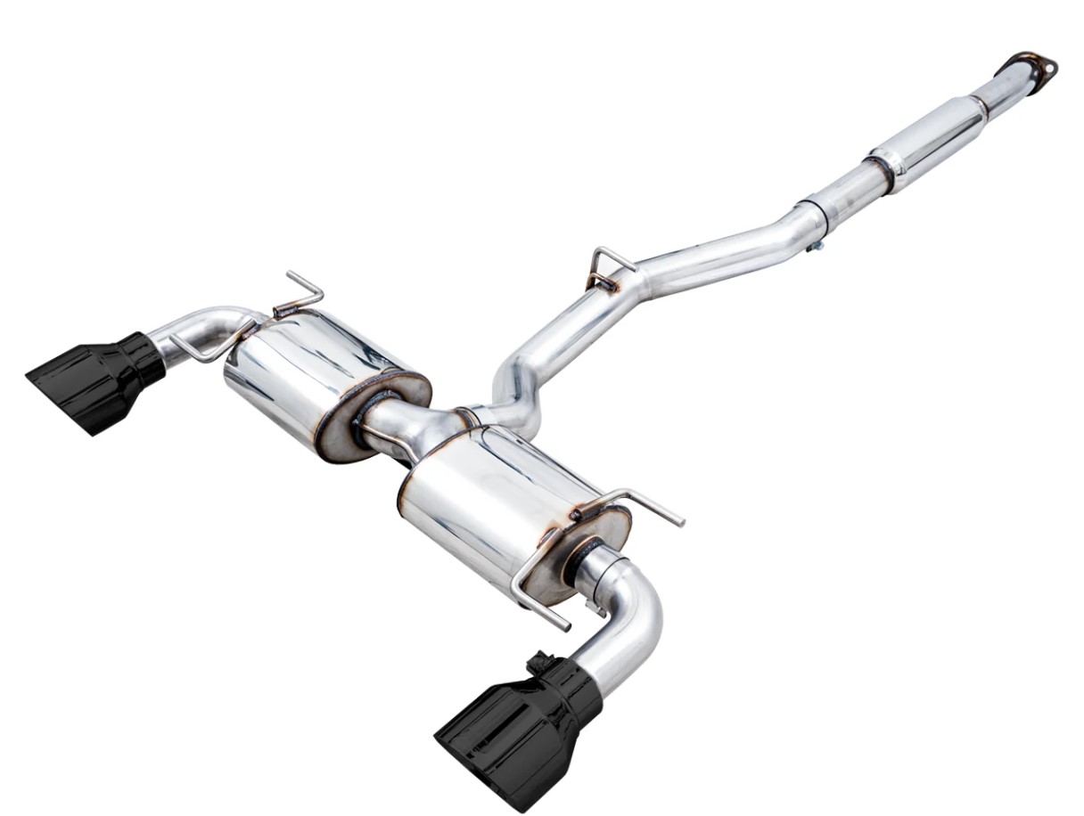 AWE Tuning Touring Edition Exhaust for 2013+ Subaru BRZ/GR86/86/FR-S - Diamond Black Tips AWE Tuning Touring Edition Exhaust for 2013+ Subaru BRZ/GR86/86/FR-S - Diamond Black Tips