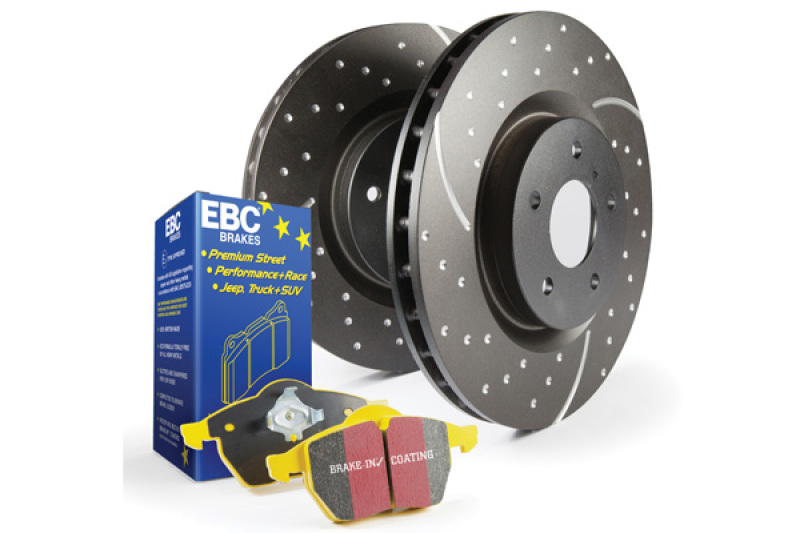 EBC Yellowstuff Front Brake Pads and GD Rotors