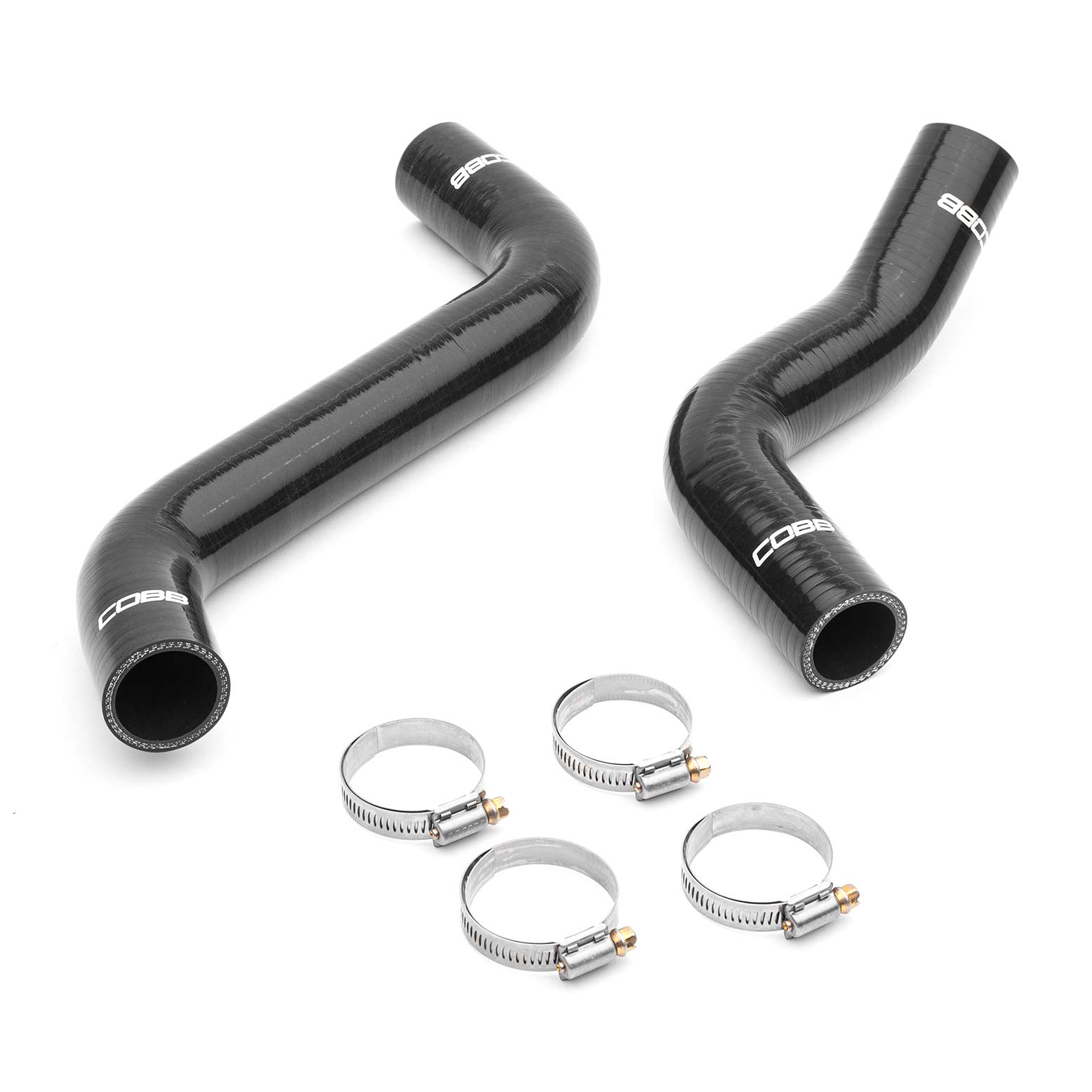 COBB Silicone Radiator Hose Kit For 2022-26 Subaru WRX - Black - B46410-BK