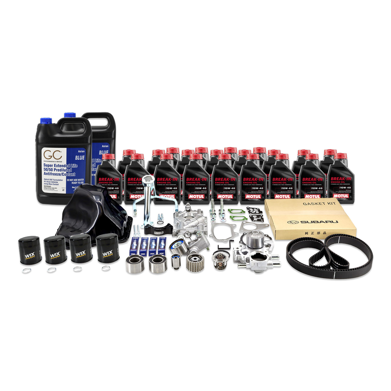 IAG Long Block Basic Installation Kit for EJ25 WRX, STI, FXT, LGT IAG Long Block Basic Installation Kit for EJ25 WRX, STI, FXT, LGT