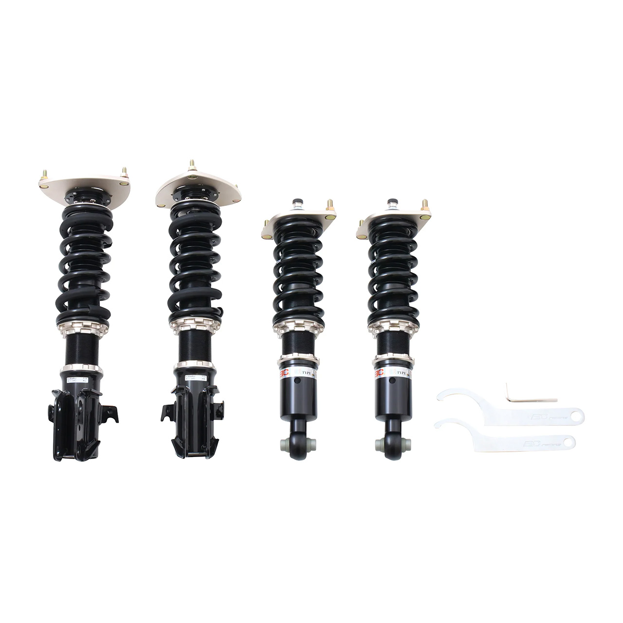 BC Racing Type RM Coilovers for 2008-14 Subaru WRX