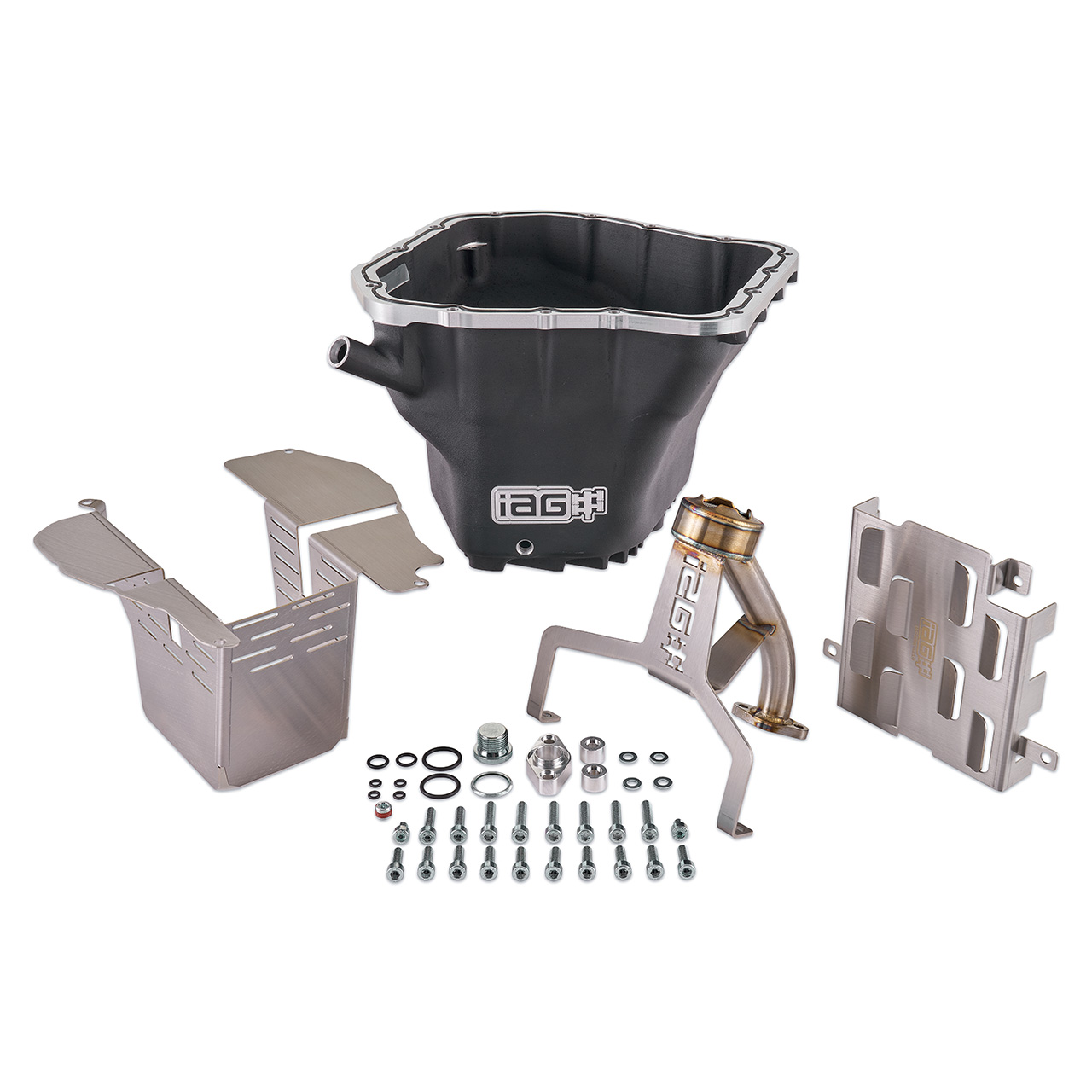 IAG EJ Street Series Oil Pan Package (Black Pan, Pickup, Baffle