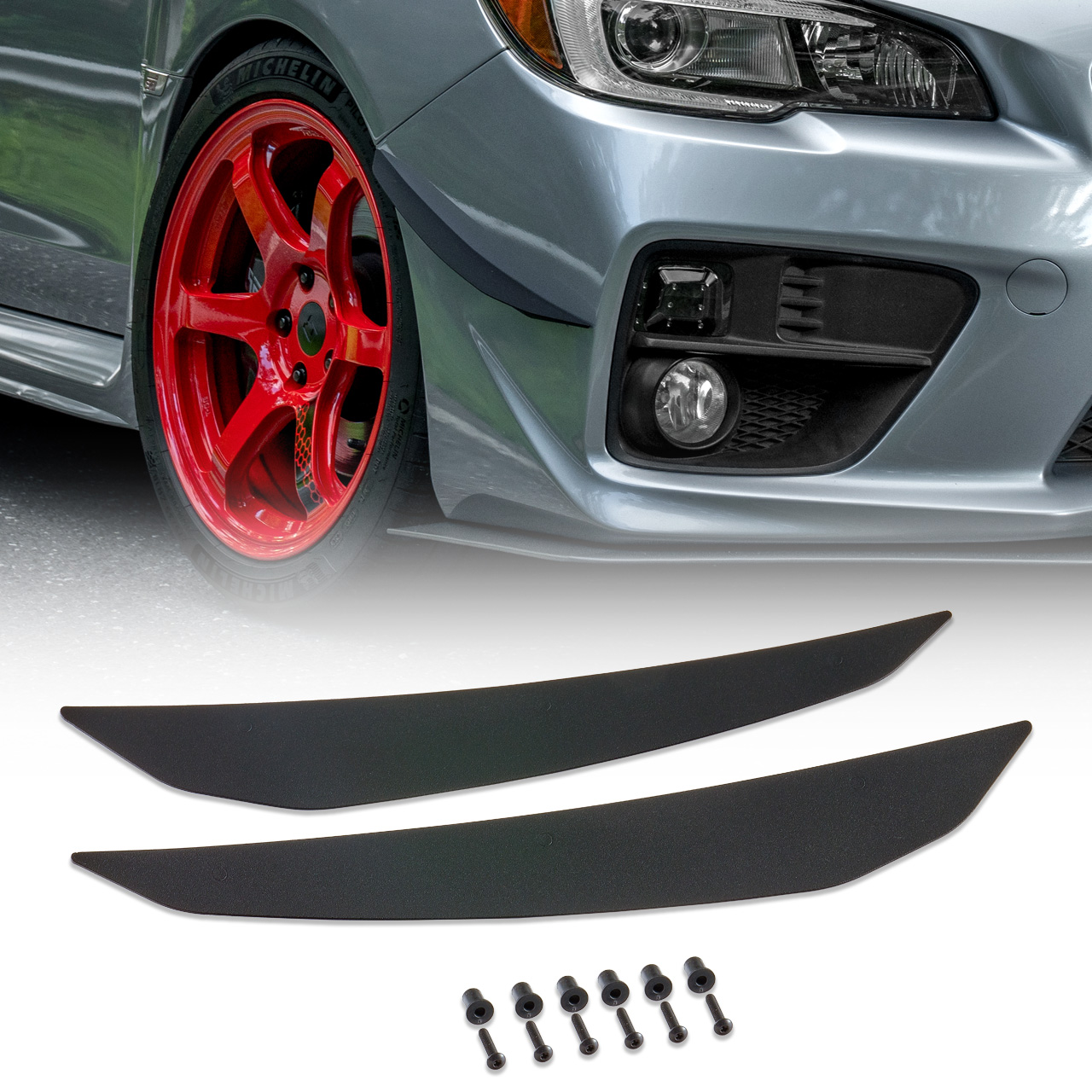 IAG Single Canard Kits For 2015-2021 VA Subaru WRX & STI