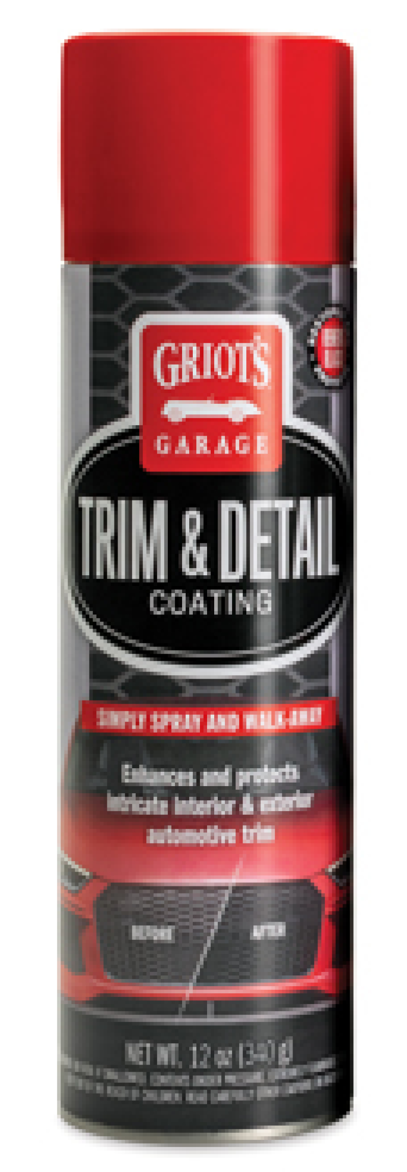 Griots Garage Trim & Detail Aerosol - 12oz - Case of 6 - 10946