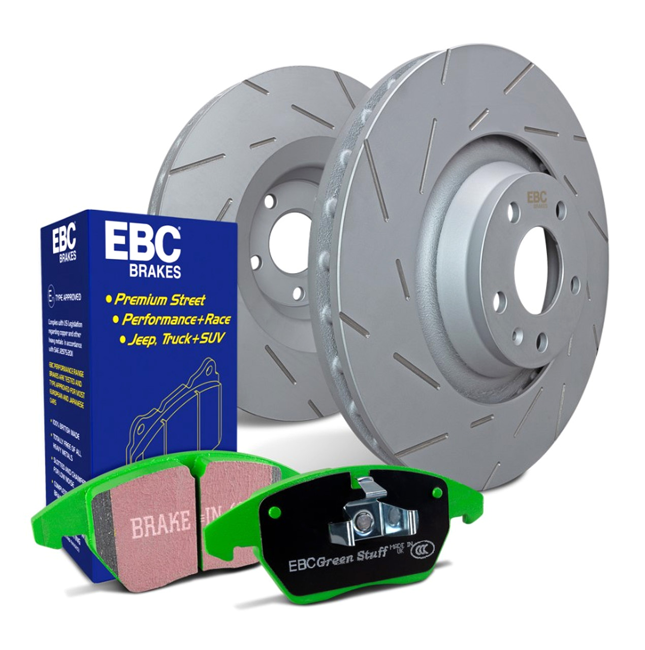 EBC S10 Greenstuff 2000 Front Brake Pads and GD Front Rotors For 2020-23 Subaru Outback EBC S10 Greenstuff 2000 Front Brake Pads and GD Front Rotors For 2020-23 Subaru Outback