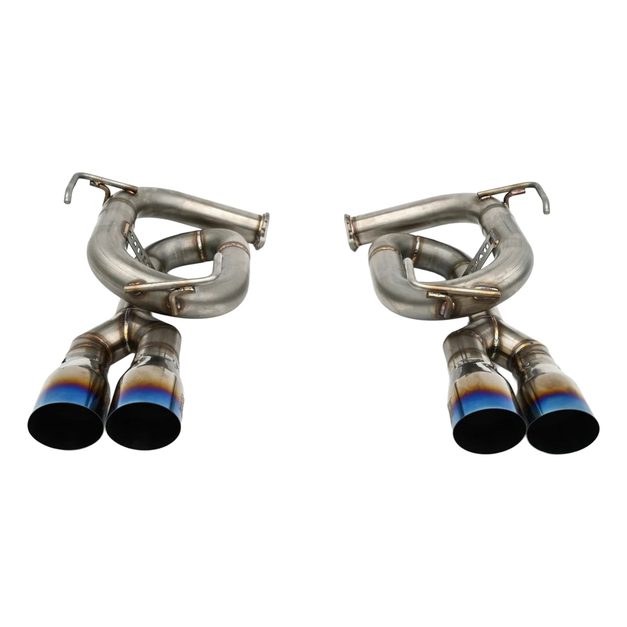 Invidia Twin Loop 3.5in. Single Layer T.I Tip Axle-Back Exhaust For 2022+ Subaru WRX Invidia Twin Loop 3.5in. Single Layer T.I Tip Axle-Back Exhaust For 2022+ Subaru WRX