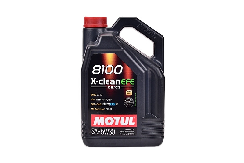 MOTUL 8100 5W30 X-Clean EFE 100% Synthetic Motor Oil 5L