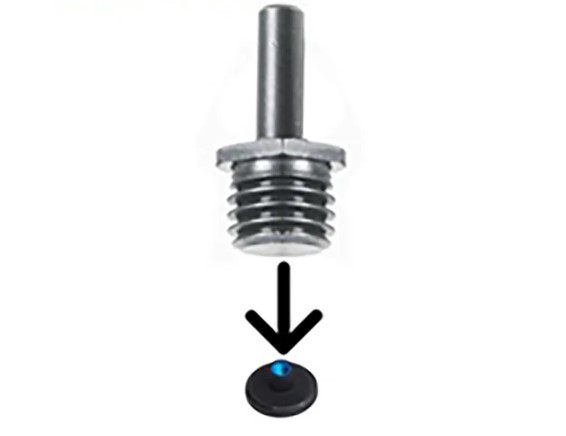 Chemical Guys Good Screw Power Drill Adapter for Rotary Backing Plates - Single Chemical Guys Good Screw Power Drill Adapter for Rotary Backing Plates - Single