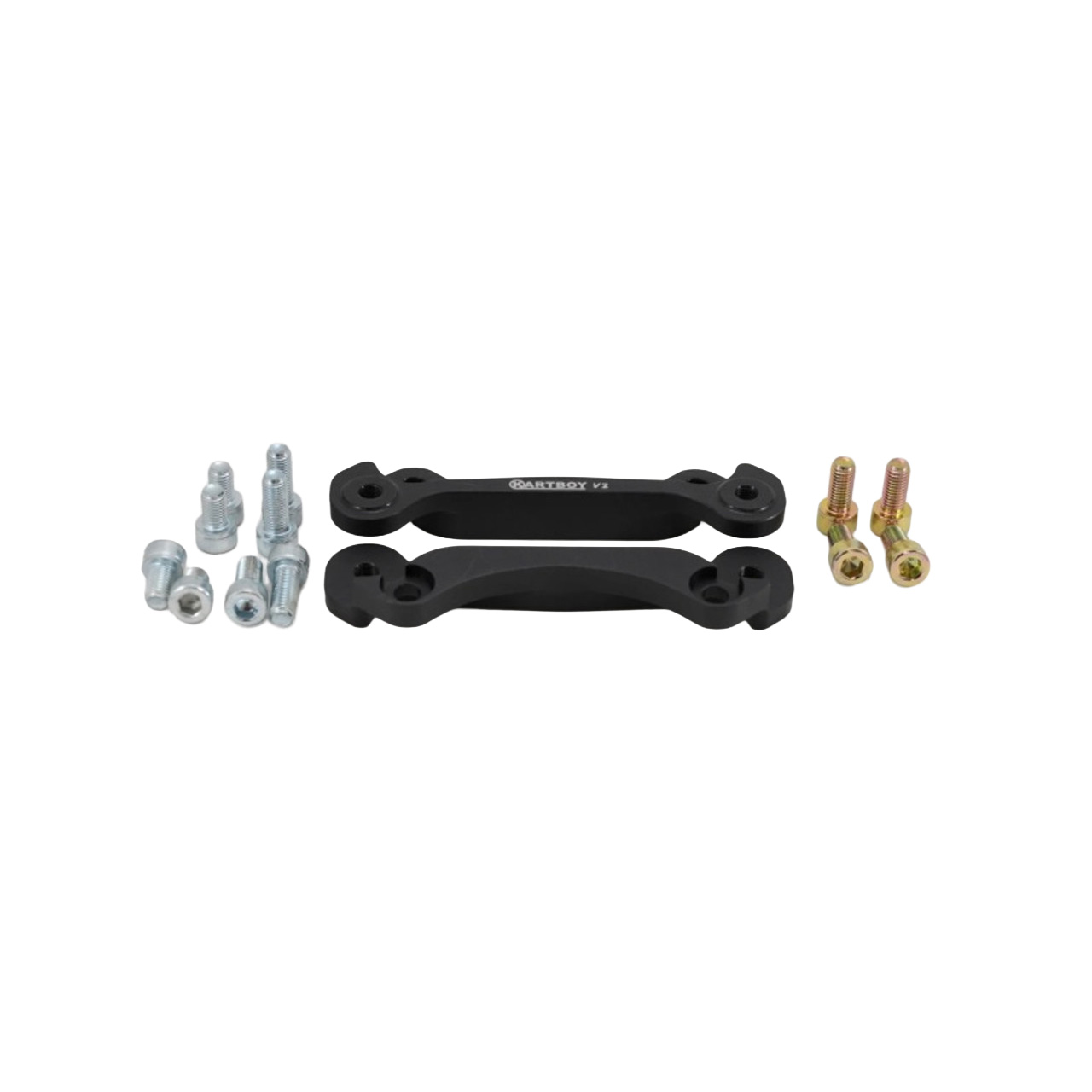 Kartboy 98-07 Subaru Impreza/02-05 Subaru WRX/00-09 Subaru Legacy Rear 2-Pot Big Brake Adapters - KB-016-2POT-V2