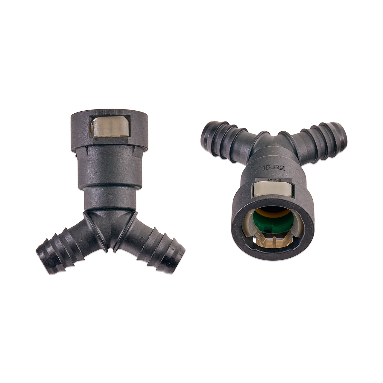 IAG 5/8" to 2 x 1/2" Y SAE Quick Connect Fitting