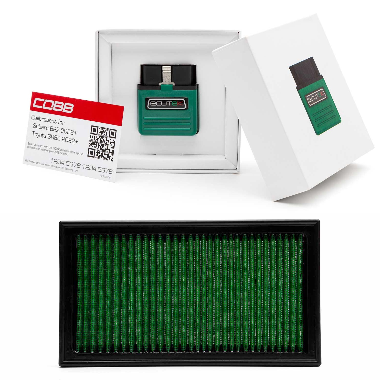 COBB Stage 1 Power Package For 2022+ Subaru BRZ, 22-23 Toyota GR86 - COBBECUT001S1-PRO