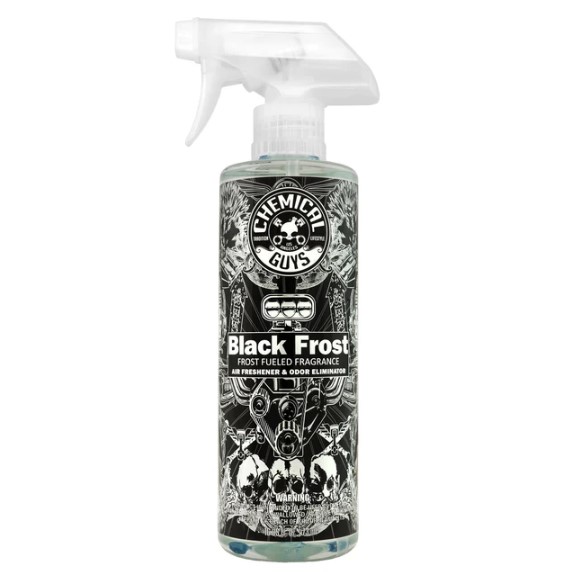 Chemical Guys Black Frost Air Freshener & Odor Eliminator - 16oz - Case of 6