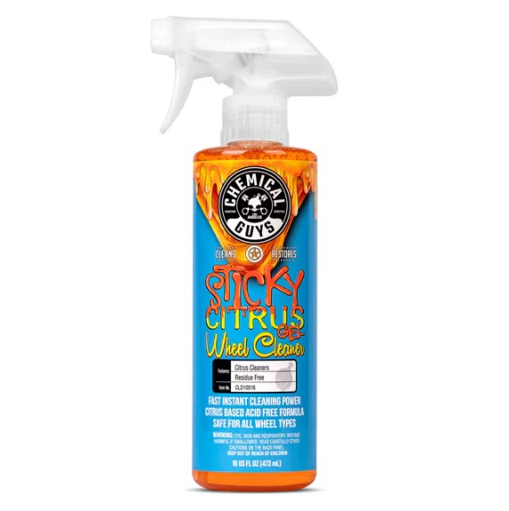 Chemical Guys Sticky Citrus Wheel & Rim Cleaner Gel - 16oz - Case of 6
