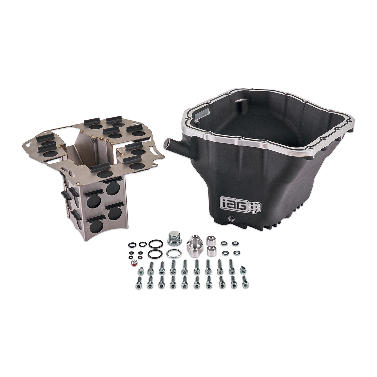 IAG Performance EJ Competition Series Oil Pan For 02-14 WRX, 04-20 STI, 05-09 LGT, 04-13 FXT (Black)