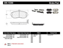 StopTech Performance 13 Scion FR-S / 13 Subaru BRZ Front Brake Pads - 309.15390