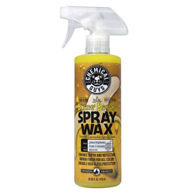 Chemical Guys Blazin Banana Natural Carnauba Spray Wax 16oz