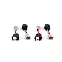 FIC Set of 4 Injector Plug Adaptors - US Car/EV6 (Female) to Denso (Male) FIC Set of 4 Injector Plug Adaptors - US Car/EV6 (Female) to Denso (Male)