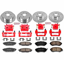 Power Stop Z23 Evolution Sport Front & Rear Brake Kit w/Calipers For 2008-10 Subaru WRX - KC4077 Power Stop Z23 Evolution Sport Front & Rear Brake Kit w/Calipers For 2008-10 Subaru WRX - KC4077