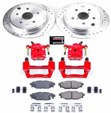 Power Stop Z23 Evolution Sport Rear Brake Kit w/Calipers For 2015-21 Subaru WRX - KC6977 Power Stop Z23 Evolution Sport Rear Brake Kit w/Calipers For 2015-21 Subaru WRX - KC6977