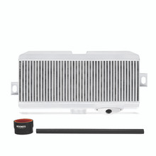 Mishimoto Subaru 08-21 WRX STi Top-Mount Intercooler Kit - Powder Coated Silver & Black Hoses - MMTMIC-STI-08SLBK