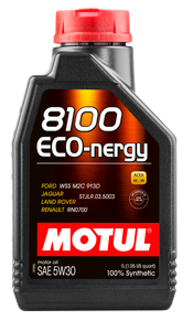 MOTUL 1L Synthetic Engine Oil 8100 5W30 ECO-NERGY (Case of 12) - 102782