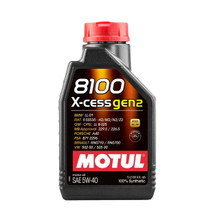 MOTUL 1L Synthetic Engine Oil 8100 5W40 X-CESS GEN2 (Case of 12)  - 110904