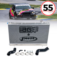 IAG Triple Pass Competition Series 55mm Radiator for 2008-14 Subaru WRX, 08-21 STI IAG Triple Pass Competition Series 55mm Radiator for 2008-14 Subaru WRX, 08-21 STI