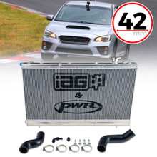 IAG Triple Pass Street Series 42mm Radiator for 2008-14 Subaru WRX, 08-21 STI IAG Triple Pass Street Series 42mm Radiator for 2008-14 Subaru WRX, 08-21 STI