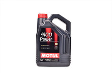 MOTUL 4100 Power 15W-50 Semi-Synthetic Motor Oil 5L MOTUL 4100 Power 15W-50 Semi-Synthetic Motor Oil 5L