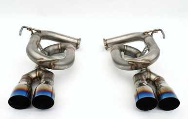 Invidia 22+ Subaru WRX Twin Loop 3.5in. Single Layer T.I Tip