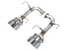 AWE Tuning Track Edition Axleback Exhaust For 2022-25 Subaru VB WRX - Chrome Silver Tips - 3020-42424 AWE Tuning Track Edition Axleback Exhaust For 2022-25 Subaru VB WRX - Chrome Silver Tips - 3020-42424