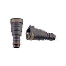 IAG 5/8" SAE Quick Connect Female to 5/8" Hose Barb Straight (180 / 0 degrees)