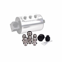 IAG Stainless Steel AN Breather Fitting Set for 2004-21 Subaru STI, 05-14 WRX, 04-13 FXT, 05-09 LGT IAG Stainless Steel AN Breather Fitting Set for 2004-21 Subaru STI, 05-14 WRX, 04-13 FXT, 05-09 LGT
