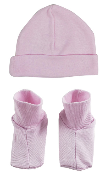 Baby Cap & Bootie Set